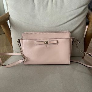 Light Pink Kate Spade crossbody bag